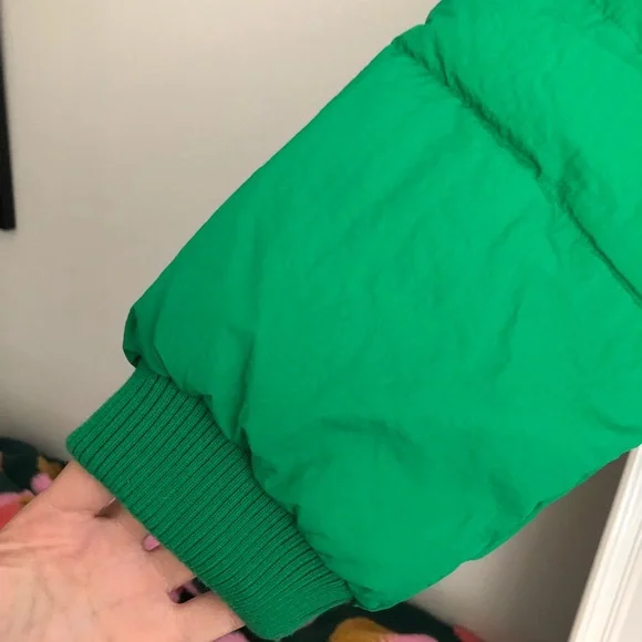 Free People Green Jacket - Picture 5 of 6